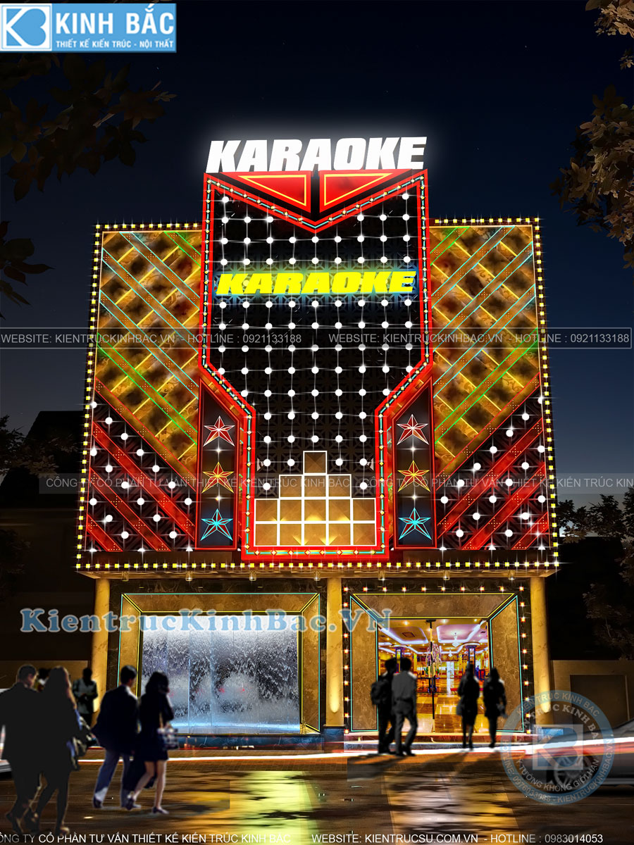 Thiết kế quán Karaoke hiện đại