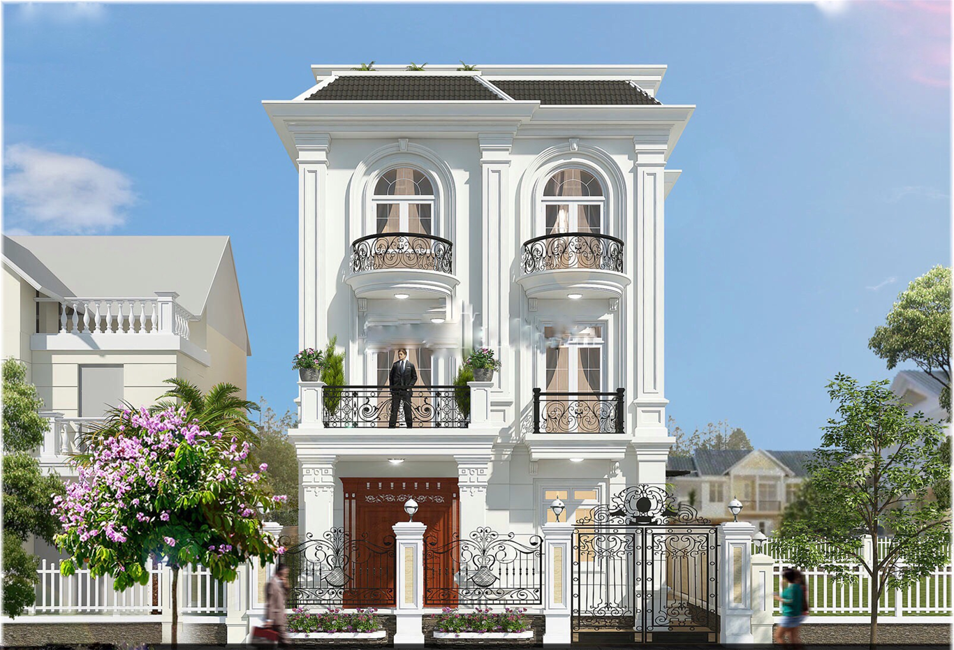 biệt thự song lập